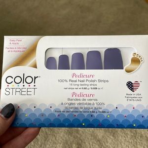 Color Street. Pedicure set. Evening Sky